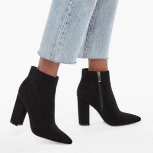 Black Suede Ankle Boots